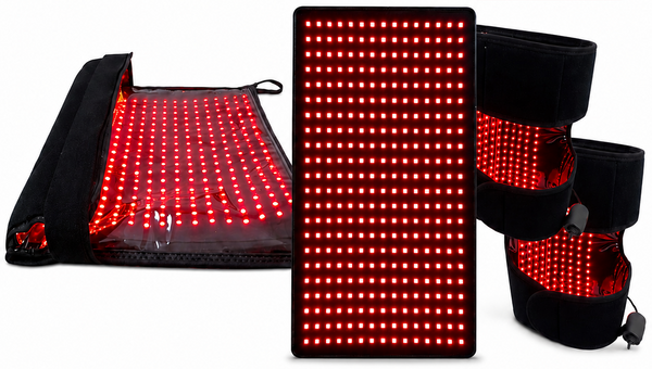 Red Light Neuropathy and Circulation Support System for Feet, Calves, Lower Back. 3,456 LEDs in System