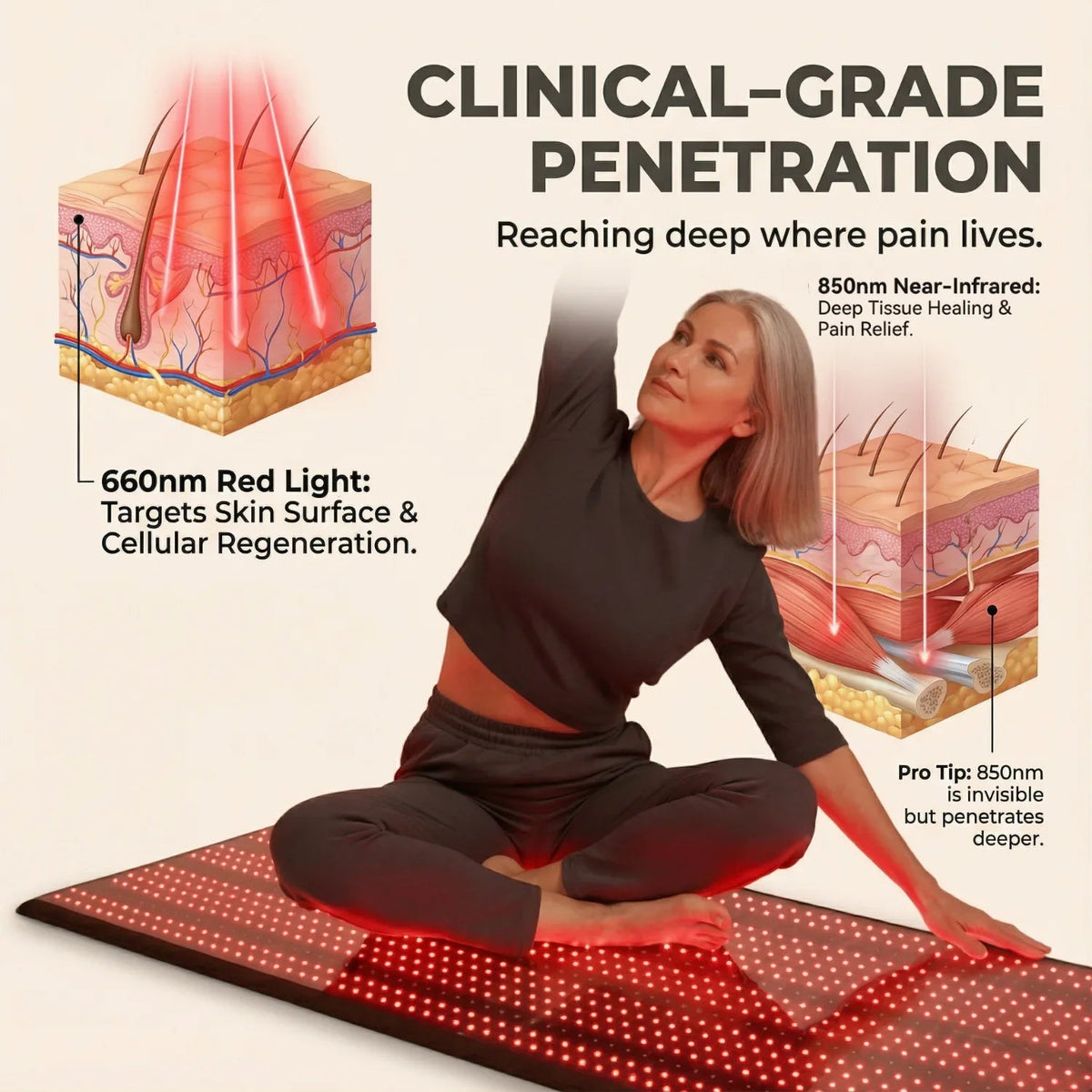 Red Light Therapy Mat | FDA Approved