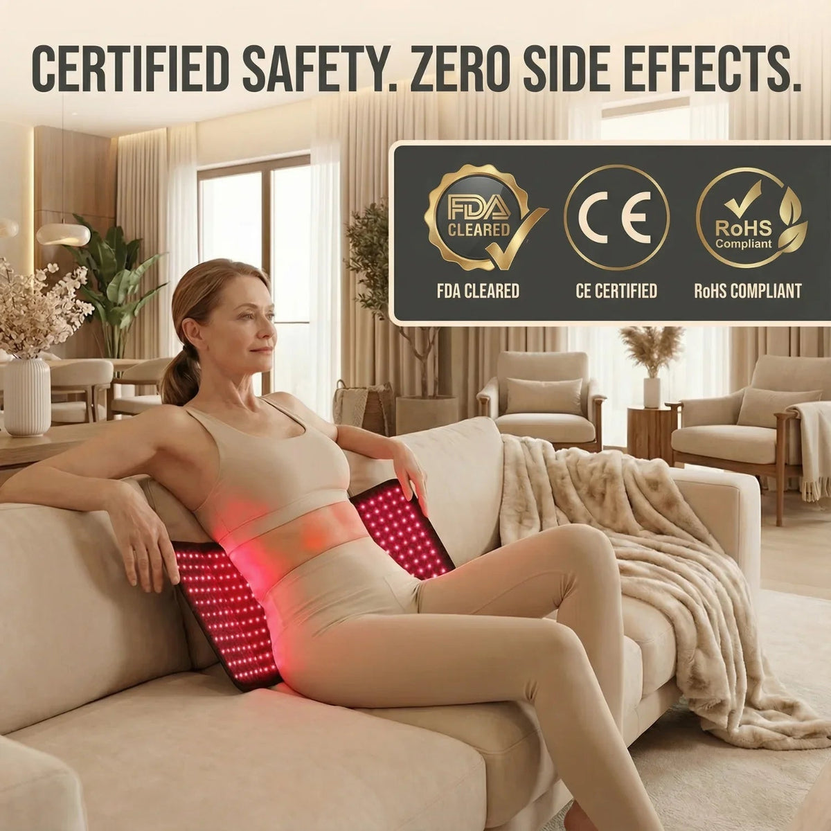 Red Light Therapy Pad for Full Body | FDA Approved